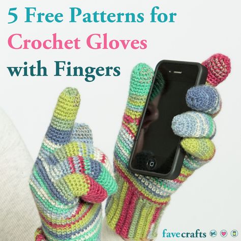 Discover 5 free patterns for crochet gloves with fingers, include a men's crochet gloves pattern and crochet half fingerless gloves! Crochet Gloves With Fingers, Free Patterns For Crochet, Crochet Gloves Free Pattern, Crochet Hand Warmers, Crochet Mittens Pattern, Patterns For Crochet, Mochila Crochet, Finger Crochet, Crochet Leg Warmers