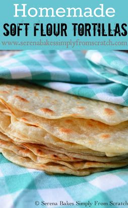 Homemade Soft Flour Tortilla's! These are the best! www.serenabakessimplyfromscratch.com Tortillas Homemade, White Corn Tortillas, Mexican Tortillas, Soft Flour Tortillas, White Corn Meal, Pizza Nachos, Corn Tortilla Recipes, Pantry Meals, Recipes With Flour Tortillas