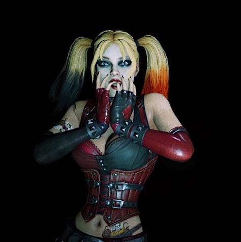 Harley Quinn Video Game, Harley Quinn Game, Arkham Harley Quinn, Harley Quinn Arkham City, Harley Quinn Arkham Knight, Comic Harley Quinn, Arkham Joker, Harley Quinn Pfp, Harley Quinn Arkham