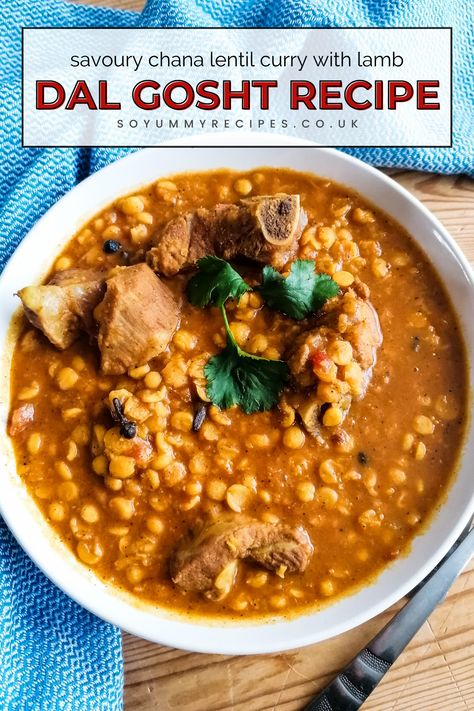 Chana Dal Recipes, Lentil Meat, Healing Gut, Legumes Recipes, Mutton Curry Recipe, Gosht Recipe, Pakistani Dishes, Lentil Dishes, Chana Dal