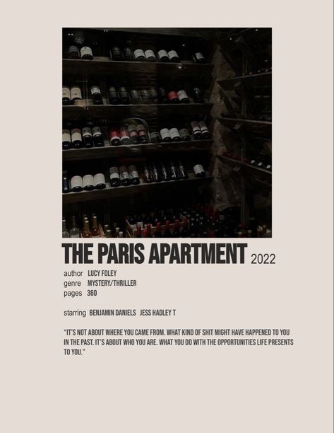 The Paris Apartment | Lucy Foley | Benjamin Daniels | Jess Hadley T The Paris Apartment Book Lucy Foley, The Paris Apartment Book Aesthetic, The Paris Apartment Book Lucy Foley Aesthetic, The Paris Apartment Book, Paris Apartment Book, Lucy Foley, The Paris Apartment, Book Poster, Classic Art Prints