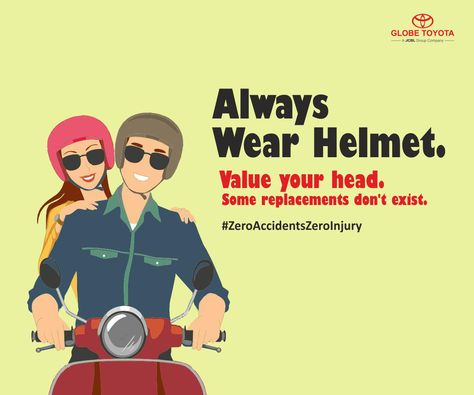 Bina helmet ke drive, do you think it looks cool? Don't make yourself a fool. Helmet chalaan se bachne ke lie nahi, apni safety ke lie pehno. #DriveSafe #NationalSafetyWeek #ZeroAccidentsZeroInjury. Safe Driving Tips, Safety Week, Driving Tips, Safe Driving, Drive Safe, Make Yourself, Car Care, The Fool, You Think