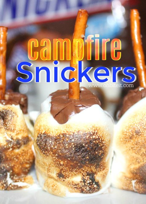 Campfire Smore Alternatives, Campfire Treats Fire Pits, Campfire Snacks Fire Pits, Campfire Desserts Easy, Bonfire Food Ideas, Cabin Treats, Bonfire Snacks, Campfire Ideas, Lake Snacks