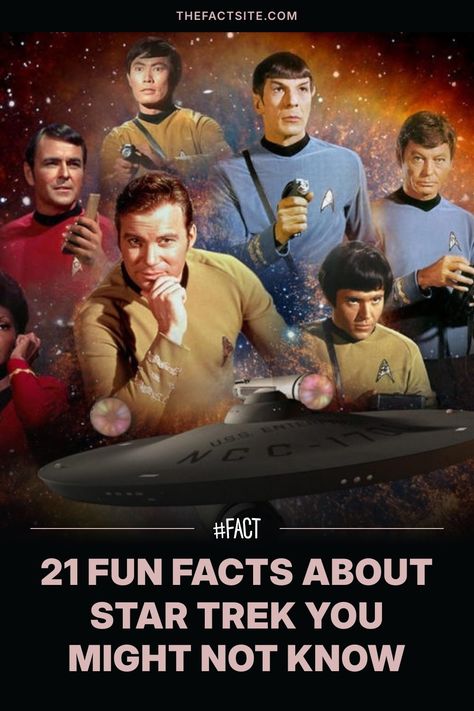 Think Star Trek's influence stops at space exploration? It's a pioneering spirit that changed TV history and inspired real-world technologies! The show featured a milestone televised interracial kiss, between Captain Kirk and Uhura, and ignited scientists' imaginations to create real tractor beams. Interestingly, Klingon is the most widely spoken fictional language. Discover 21 compelling facts about Star Trek's cultural and technological impact over the decades! #TheFactSite Film Facts, Fictional Languages, Stark Trek, Star Trek Actors, Film Star Trek, Actor James, Captain Kirk, Interracial Relationships, Movie Facts