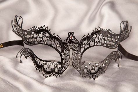 Elenijah - Story | Quotev Ball Masks, Masquerade Ball Masks, The Mask Costume, Venetian Masquerade Masks, Katerina Petrova, Metal Mask, Ball Mask, Masked Ball, Yennefer Of Vengerberg