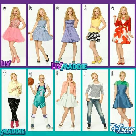 Liv And Maddie Halloween Costumes, Liv Outfits From Liv And Maddie, Maddie Rooney Outfits, Liv Rooney Outfits, Liv And Maddie Outfits, Joey Bragg, Liv Rooney, Dove Cameron Style, Liv And Maddie