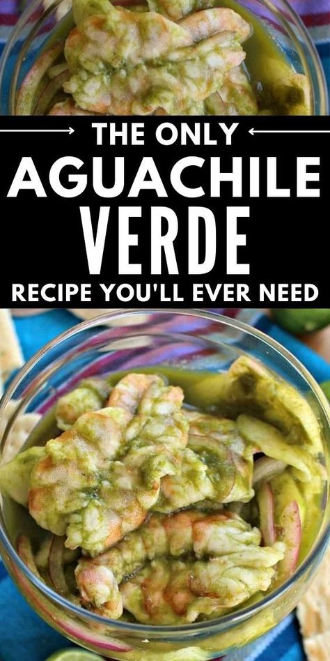 Ahi Verde Sauce, Shrimp In Green Sauce, Easy Aguachile Recipe, Tuna Aguachile Recipe, Shrimp Aguachile Recipe, Aqua Chiles, Aqua Chilies Recipe, Aquachilies Recipe, Agua Chile Recipe