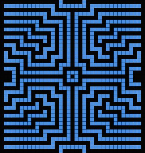 Free Optical Illusion Crochet Pattern, Optical Illusion Pixel Art, Perler Bead Optical Illusion, Optical Illusion Perler Bead Patterns, Graph Drawings, Ironing Beads, Kandi Cuffs, Fuse Bead Patterns, Crochet Bedspread Pattern