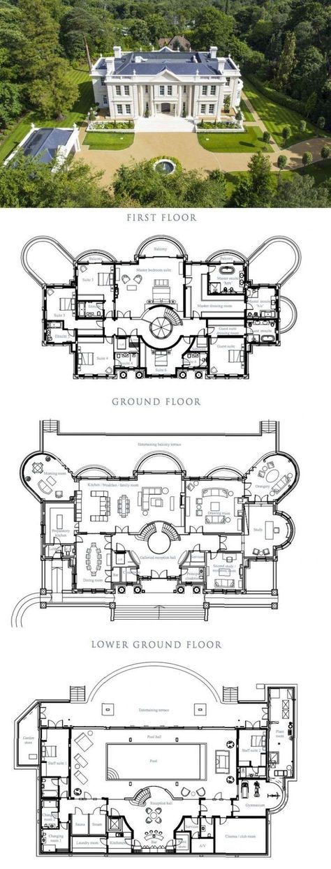 Floor Plans Castle, Sims 4 Palace House Plans, House Plan Mansion, Sims 4 Castle Floor Plans, Villa Floor Plan Luxury, Mansions Plans, Luxury Mansion Floor Plans, Floor Plans Mansion, Castle Floor Plans