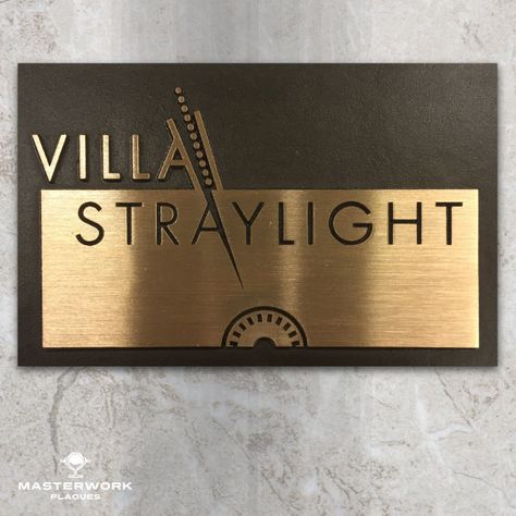 Company Name Board Design, Metal Plate Design, Metal Name Plates For Home, Metal Plate Signage, Bronze Signage, Brass House Name Plate, Gold Signage, Nameplate Design, Typography Wallpaper