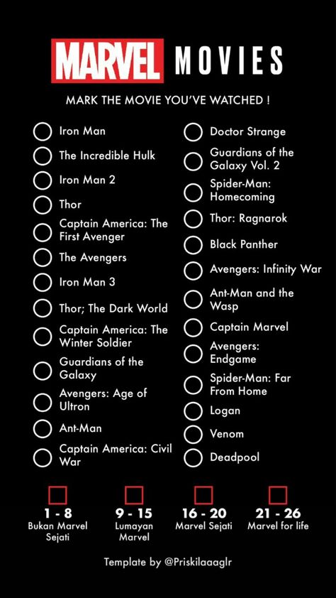 Marvel Films List, Marvel Movies List, Movie Workouts, All Marvel Movies, Romcom Movies, Top Movies To Watch, Disney Netflix, Avengers Film, Superhero Names