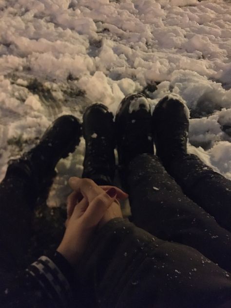 #snow #couple #story #winter Couples Playing In The Snow, December Aesthetic Couple, Couple In Winter Aesthetic, Winter Wonderland Couple Pictures, Grey Couple Aesthetic, Playing In Snow Aesthetic, Couple Goal Winter, Cute Couple Winter Pictures, Couple In Snow Aesthetic