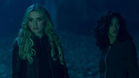 Supernatural - Episode 13.10 - Wayward Sisters - Promotional Photos Kathryn Love Newton, Claire Novak, Kim Rhodes, Supernatural Episodes, Kathryn Newton, Press Release, Fashion Tv, Horror Films, Movies Showing