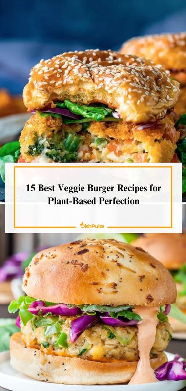 Experience plant-based perfection with the 15 Best Veggie Burger Recipes! 🍔🌱 


#VeggieBurgers #PlantBased #MeatlessMeals #BurgerLovers #DishPulse 𝗚𝗶𝘃𝗲 𝗮 𝗵𝗲𝗮𝗿𝘁 𝘁𝗼 𝗯𝗼𝗼𝗸𝗺𝗮𝗿𝗸 𝗳𝗼𝗿 𝗹𝗮𝘁𝗲𝗿! Cauliflower Burger Recipes, Plant Based Burgers Recipes, Veggie Burgers Recipe Easy, High Protein Veggie Burger, Garden Burger Recipe, Vegetable Burgers Recipe, Plant Based Burger Recipes, Healthy Veggie Burger, Best Veggie Burger Recipe