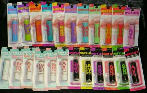 Random Baby Lips Colection From Maybaline Baby Lips Collection, Baby Lips Maybelline, Lip Balm Collection, Best Lip Balm, Baby Lips, Lip Smackers, Lip Set, Etude House, Soft Lips