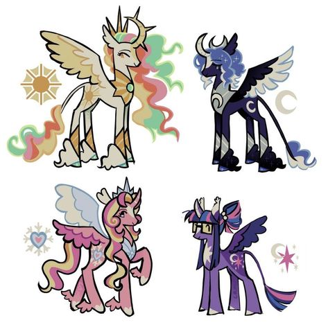 Mane Six Redesign, My Little Pony Redesign, Mlp Wings, Mlp Redesigns, Senior Project, Pony Town, Drawing Reference, Amazing Art, My Little Pony