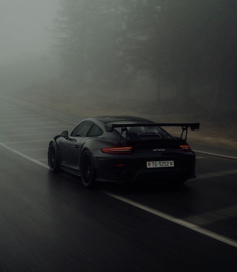 Blacked Out Cars, Car Background, Porsche 991 Gt3, Black Porsche, Sports Car Wallpaper, Porsche 991, Cool Car Pictures, Porsche Gt3, Porsche Cars