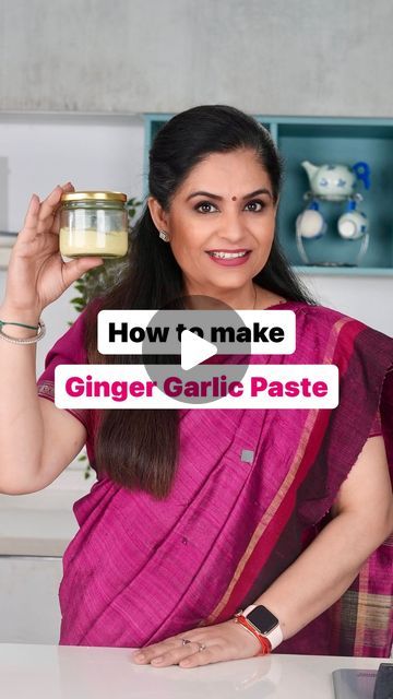 Ginger Paste Recipe, Garlic Ginger Paste Recipe, Pankaj Bhadouria, How To Store Ginger, Ginger Paste, Chicken Biryani Recipe, Ginger Garlic Paste, Baking Hacks, Paste Recipe