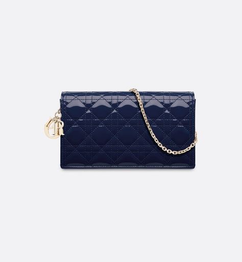 Lady Dior Pouch, Dior Pouch, Dior Clutch, Blue Clutch, Christian Dior Fashion, Bag Women Fashion, Christian Dior Couture, Fancy Bags, Pretty Bags