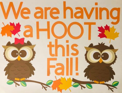 Fall Bulletin Board Owl Bulletin Board We Are Having a - Etsy Owl Bulletin Boards, Fall Bulletin Board, Cute Bulletin Boards, Teacher Bulletin Boards, Fall Classroom Decorations, Fall Bulletin Boards, Preschool Bulletin, Preschool Bulletin Boards, Welcome Students