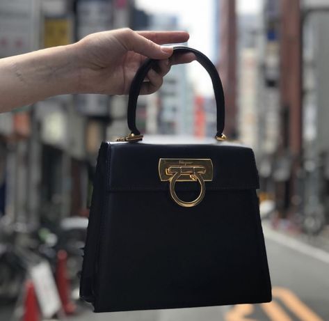 Salvatore Ferragamo vintage bag we found in Tokyo❤️ Vintage Ferragamo, Ferragamo Bag, Vintage Bag, Vintage Beauty, Vintage Bags, Salvatore Ferragamo, Top Handle Bag, Tokyo, Handbags