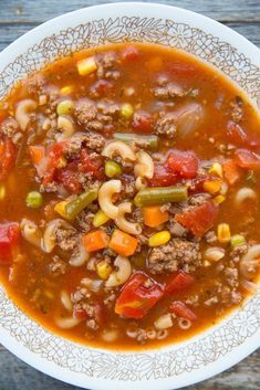 Macaroni Soup Recipes, Recipes Hamburger, Macaroni Soup, Hamburger Soup, Soup Recipes Slow Cooker, Crock Pot Soup, Crockpot Recipes Slow Cooker, Slow Cooker Soup, Easy Soups