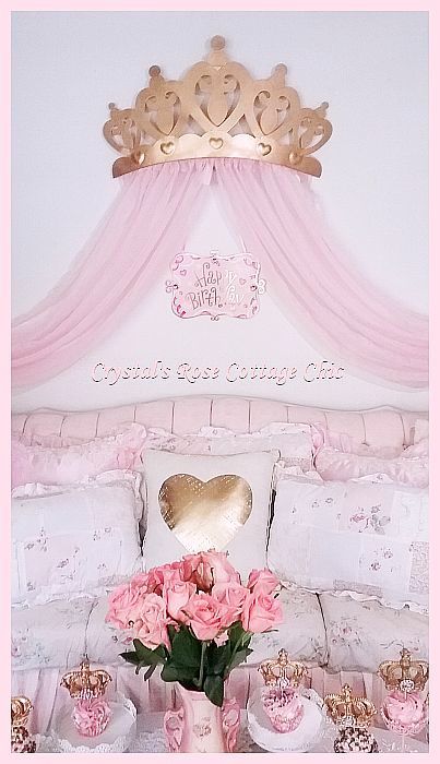 Diy Bed Crown, Granddaughters Room, Twin Babies Nursery, Backdrops Ideas, Circle Bed, Bed Crib, Bed Crown Canopy, Bed Crown, Crown Decor