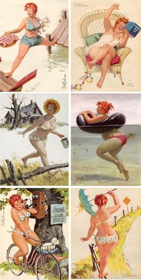 Vet Vroutjies, Duane Bryers, Arte Pin Up, Pictures Of Women, Pin Up Drawings, Pin Up Illustration, Plus Size Art, Pin Up Vintage, Pin Up Poses