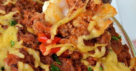 Loaded Million Dollar Casserole Million Dollar Casserole, Pasta Bacon, Cattle Drive, Beef Bacon, Beef Casserole Recipes, Spinach Recipes, Beef Casserole, Million Dollar, Dinner Dishes