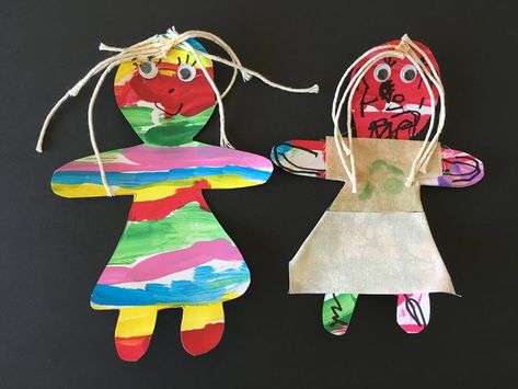 Latchkey Crafts, Guatemalan Worry Dolls, Toothpick Crafts, Guatemalan Art, Bead People, Multicultural Art, Art Explosion, First Grade Art, Art Teaching Resources