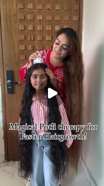 Saloni Khurana on Instagram: "Share my Potli secret with your loved ones.  Potli therapy for Fast Hairgrowth !   Benefits :  *Detoxifies Scalp  *Reduces Stress  *Relieves Nerves  *Boosts Hairgrowth  *Promotes good sleep  *Improves Hair texture  *Strengthens hair follicles  *Strengthens hair roots  Ingredients :  1) Methi-dana  2) Dhania seeds  3) Flaxseeds  4) Rosemary  5) Thyme  6) Jatamanasi  7) Dalchini   Longest hair, longhair girls, haircare, haircare tips, Ayurvedic recipes, Indian Ayurveda, hairgrowth, hair growth oil, good hair, long hair, beautiful hair , hairgrowth tips   #thelonghairgirl #thelonghairgirl13 #sahibathelonghairgirl" Hair Care Ayurveda, Hairstyles For Oiled Hair, Methi Dana For Hair, Best Hair Growth Tips, Long Hair Growth Tips Fast, Indian Hair Oil For Hair Growth, Oil Hair Hairstyles, Long Hair Tips Growth, Long Hair Secrets