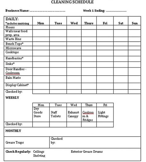 printable restaurant cleaning schedule template think moldova restaurant cleaning checklist template doc Restaurant Cleaning Checklist, Wilson Reading Program, Daily Cleaning Lists, Character Trait Worksheets, Cleaning Schedule Templates, Template Restaurant, Cleaning Checklist Template, Restaurant Cleaning, Food Business