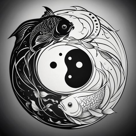 AlbedoBase XL Koi fish yin yang symbol black and white 3 Koi Fish Yin Yang, Fish Yin Yang, Classic Tv Shows, Yin Yang Koi, Mobile Wallpaper Android, Yin Yang Symbol, Stylish Wallpaper, Wallpapers For Mobile Phones, Wallpaper Mobile