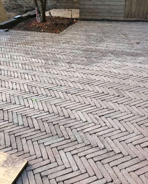 Stefano Marinaz | UK - NL | ...meanwhile in South Kensington, London, the herringbone brick paving is coming together, very exciting!! . . . #herringbone #brickpaving… | Instagram Stefano Marinaz, Herringbone Brick, South Kensington London, Brick Paving, Front Landscaping, Kensington London, South Kensington, Very Excited, Herringbone