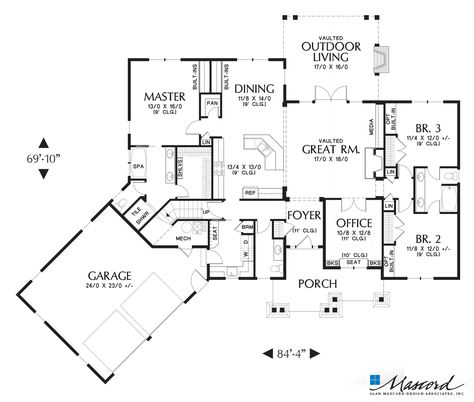 5 Features Everyone Wants in a New Home Practical Floor Plans  | <h3>Practical Floor Plans</h3>To most homeowners, practicality is key. In fact, that’s one reason why single-level homes are so popular. Buyers are looking towards their elder years, when stairs might become an inconvenience.However, practicality goes deeper than that. Buyers are also looking for multi-functional living and dining areas, bathrooms in central locations, home offices and plenty of storage in the form of closets, pant Crawl Space Foundation, Craftsman Ranch, Shingle Style Homes, Jack And Jill Bathroom, Craftsman Style Homes, Craftsman Style House Plans, Craftsman House Plan, Craftsmen Homes, Craftsman House Plans