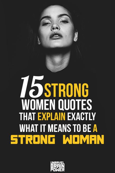 15 Strong Women Quotes That Explain Exactly What It Means To Be A Strong Woman.Enjoy and share these Strong Women Quotes with friends and family. Smart Women Quotes, Tough Women Quotes, Be A Strong Woman, Quotes With Friends, Confident Women Quotes, A Strong Woman, Brave Women, Female Profile, Smart Women