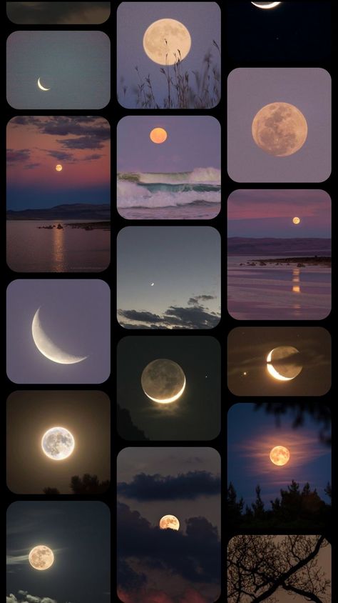 Pictures Of The Moon, Moon And Stars Wallpaper, Photo Frame Wallpaper, Pretty Wallpapers Tumblr, Night Sky Wallpaper, Simple Phone Wallpapers, Pretty Landscapes, Moon Photography, Cute Simple Wallpapers