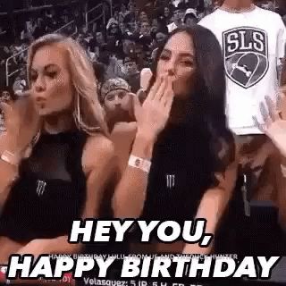 Happy Birthday Bday GIF - HappyBirthday Bday Birthday - Discover & Share GIFs Happy Birthday Meme Gif, Gif Happy Birthday, Happy Birthday Humorous, Funny Happy Birthday Gif, Birthday Animated Gif, Flying Kiss, Happy Birthday Hot, Happy Birthday Funny Humorous, Birthday Kiss