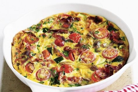 The 21 Best Basil Recipes Out There via Brit + Co. Basil Frittata, Mushroom Frittata, Vegetable Frittata, Paleo Diet Plan, Basil Recipes, Frittata Recipes, Ham And Cheese, Sweet Desserts, Fresh Herbs