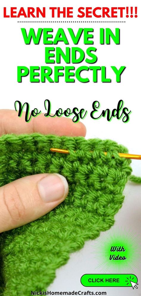 How To Weave Crochet Ends, Tying Off Crochet Ends, How To Fix Uneven Crochet Edges, Weaving In Ends Crochet, How To Finish Crochet Ends, How To Tie Off Crochet End, How To Weave In Ends Crochet, How To Sew Crochet Pieces Together, How To Change Colors In Crochet