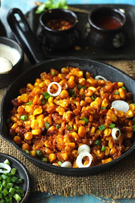 Crispy Corn Recipe, Sweet Corn Recipes, Vegetarian Snack, Indo Chinese Recipes, Crispy Corn, Arts And Crafts Ideas, Veg Restaurant, Corn Recipe, Wedding Planning Ideas