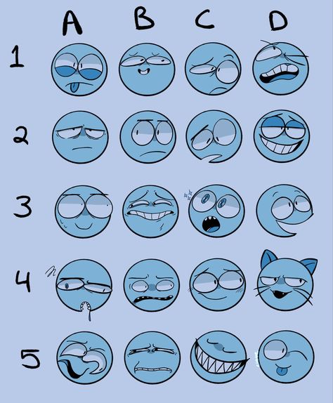 art, expressions, face, meme Art Emotion References, Carton Face Expressions, Silly Facial Expressions Drawing, Angry Cartoon Expression, Talking Expression Drawing, Funny Face Expressions Drawing, Drawing Face Expressions Cartoon, 100 Expressions Challenge, Evil Facial Expressions Drawing