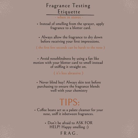 How To Find Signature Scent, How To Find Your Signature Scent, Perfume Etiquette, Signature Scent Ideas, Fragrance Tips, Vision Mood Board, Palate Cleanser, Perfume Collection Fragrance, Perfume Reviews