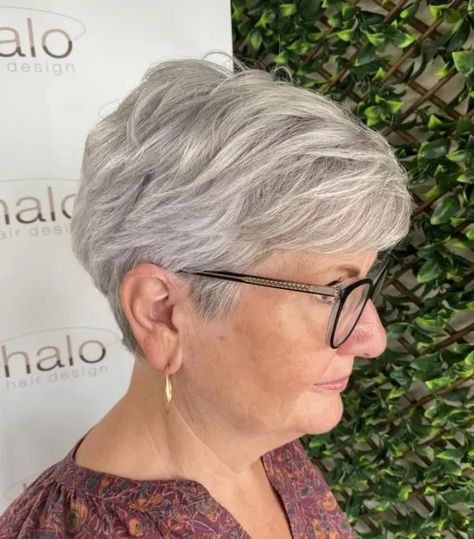 50 Wonderful Short Haircuts for Women Over 60 - Hair Adviser Short Feathered Hairstyles Over 50, Low Maintenance Short Haircut, Easy Short Haircuts, Haircuts 2024, Grey Hair Over 50, Lighter Hair, Over 60 Hairstyles, Low Maintenance Haircut, Hair Adviser