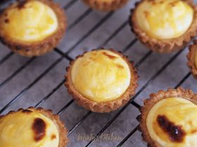 Baked Three-Cheese Tarts Japanese Cheese Tart, Hokkaido Baked Cheese Tart, Bake Cheese Tart, Mini Tarts, Cheese Tart, Tart Baking, Cheese Tarts, Baked Cheese, Mini Tart