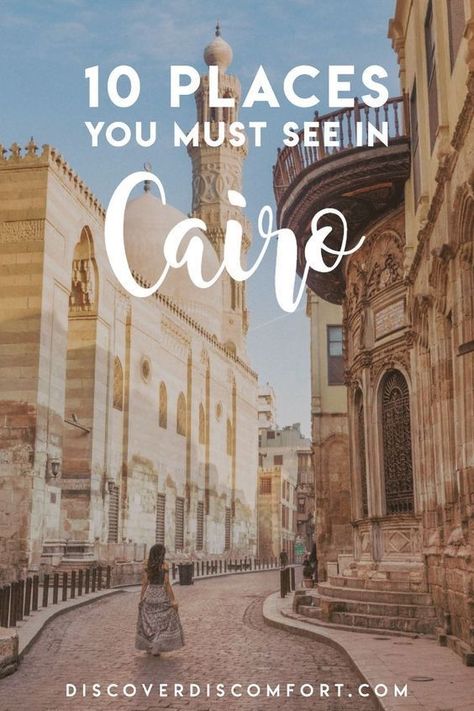 There are so many things to do in Cairo — the Pyramids of Giza, the Al-Azhar Mosque, the Citadel, Islamic Cairo and the Egyptian Museum to name a few — that it can be overwhelming, particularly if you’re just staying for a short period, and are worried about getting around. We’ve narrowed it down to 10 amazing things to do when you’re visiting Cairo. #cairo #egypt #egypttravel #discoverdiscomfort Egypt Wallpaper, Cuban Sliders, Cairo Citadel, Egypt Aesthetic, Pyramids Egypt, Africa Travel Guide, Cuban Sandwich, Luxor Egypt, Visit Egypt