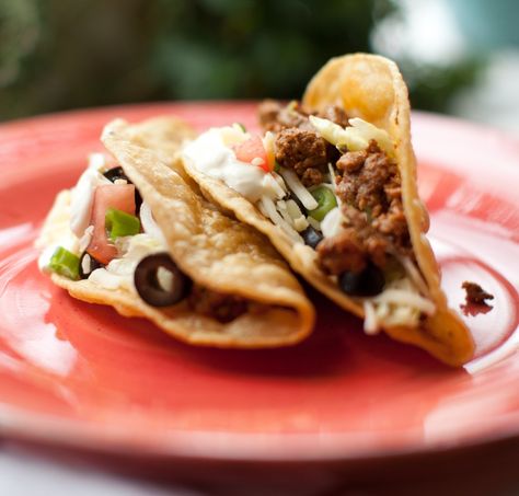 Crispy Beef & Chorizo Taco's. Yummy taco goodness at its best! Quick Beef Recipes, Beef Chorizo, Chorizo Tacos, Crispy Beef, Beef Steak Recipes, Chorizo Recipes, Beef Tacos, Ground Beef Tacos, Beef Casserole Recipes