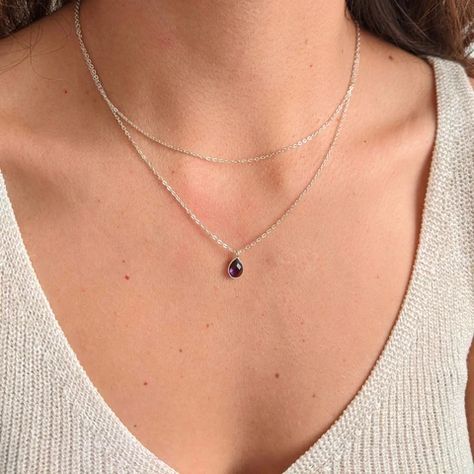 New Arrivals | Moon & Milk Layered Dainty Necklaces, Silver Amethyst Necklace, Silver Pendant Necklace Simple, Stacked Necklaces Silver, Layering Necklaces Silver, Layered Silver Necklaces, Silver Necklaces Layered, Silver Necklace Stack, Silver Layered Necklaces