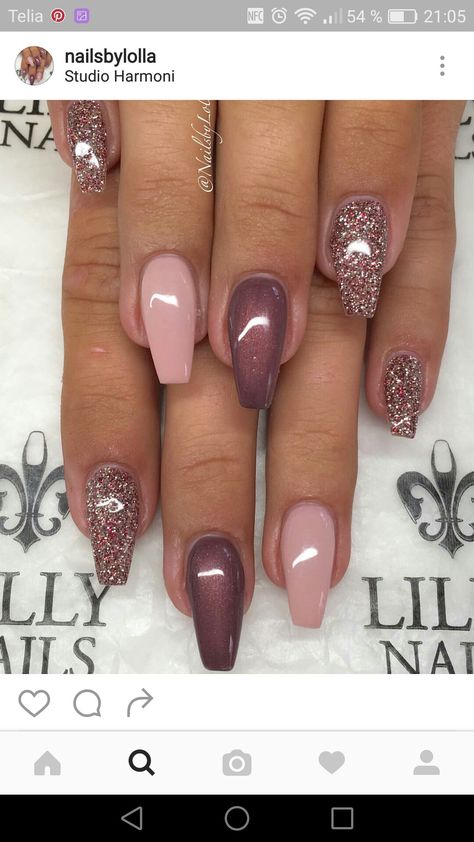 Tried this and didn’t like how the nail tech did it. Maybe try again soon. Unghie Sfumate, Classy Nail Designs, Shaped Nails, Ballerina Nails, Bride Nails, Shellac Nails, Fabulous Nails, Classy Nails, Accent Nails