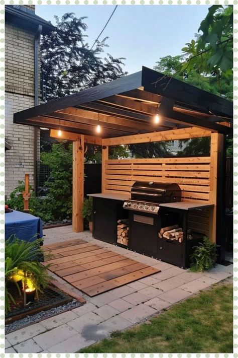 Aesthetic Bbq, Bbq Aesthetic, Rustic Outdoor Kitchens, Outdoor Cooking Spaces, Party Backyard, Outdoor Bbq Area, Grill Outdoor, Outdoor Grill Station, Grill Island